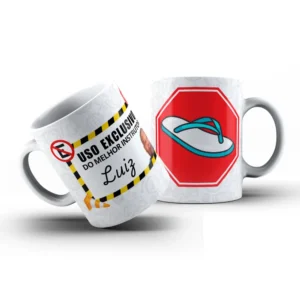 Caneca Personalizada com a Sua Arte